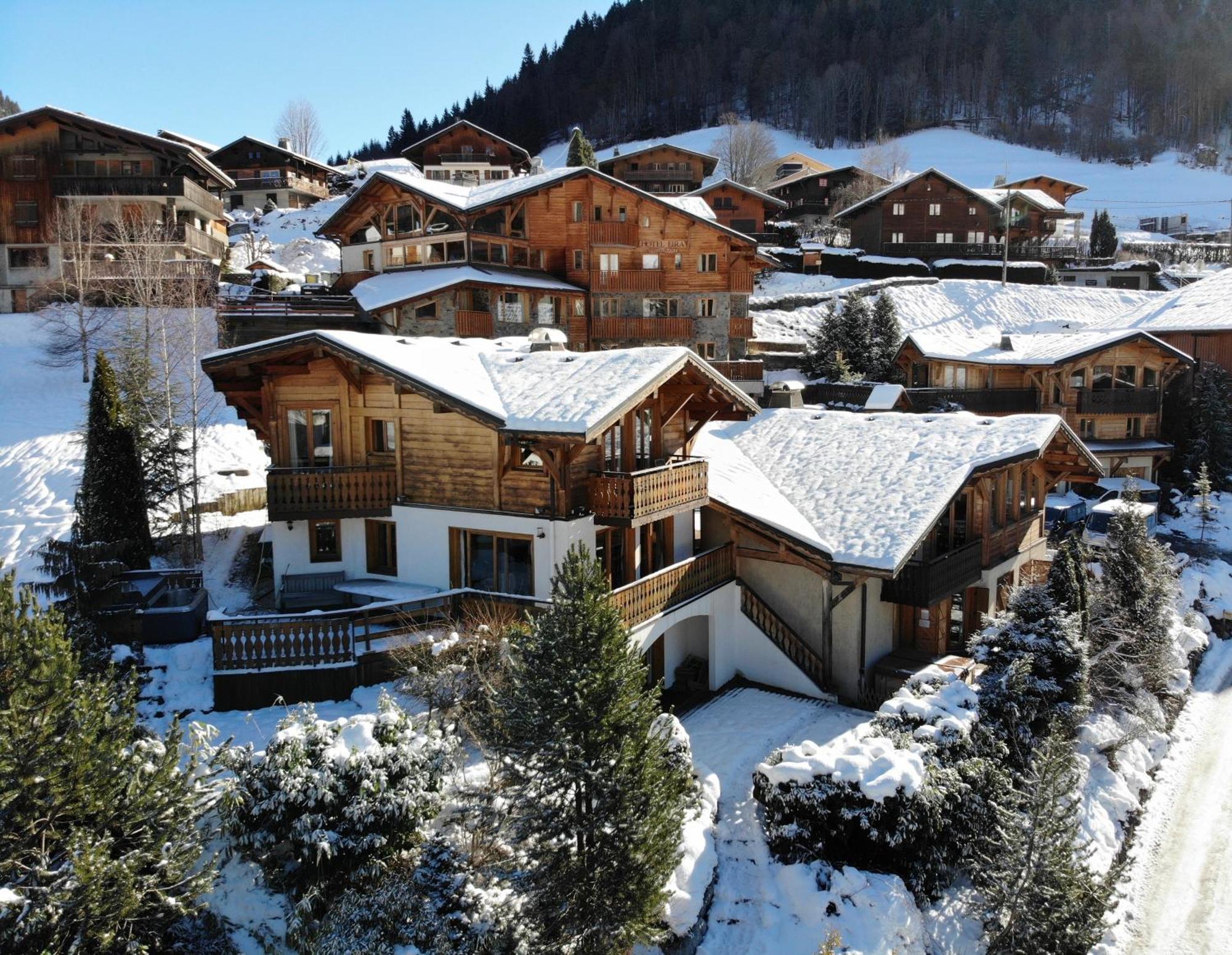 Chalet Chantelle 莫尔济讷 外观 照片
