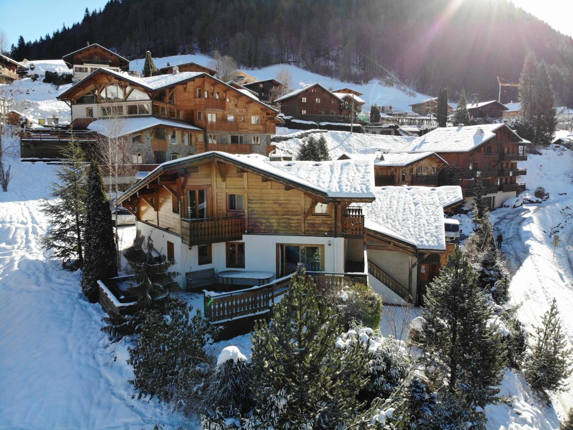 Chalet Chantelle 莫尔济讷 外观 照片
